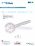 Product Sheet - Orthopedic Goniometer